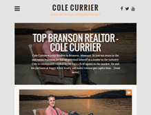 Tablet Screenshot of colecurrier.com